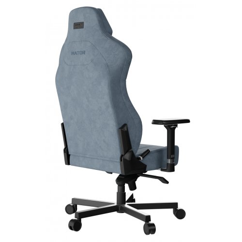Ігрове крісло HATOR Arc 3 Velour XL (HTC3445XL) Blue купити в Україні: Київ, Львів, Хмельницький, Тернопіль | Низька ціна, відгуки, характеристики від TELEMART фото