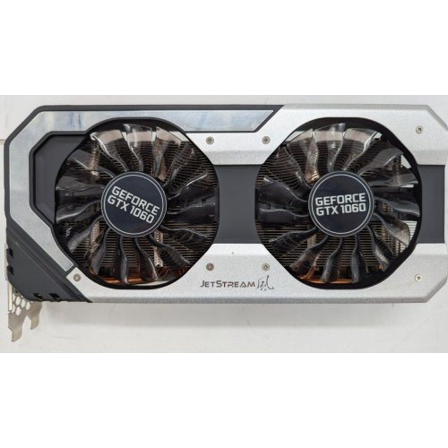 Відеокарта Palit GeForce GTX 1060 JetStream 6144MB (NE51060015J9-1060J) (Відновлено продавцем, 806633) купити в Україні: Київ, Львів, Хмельницький, Тернопіль | Перевірка сумісності, низька ціна, відгуки, характеристики від TELEMART фото