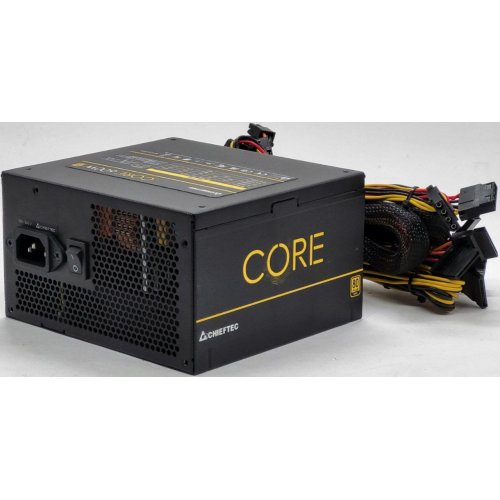 Блок живлення CHIEFTEC Core 600W (BBS-600S) (Відновлено продавцем, 806648) купити в Україні: Київ, Львів, Хмельницький, Тернопіль | Перевірка сумісності, низька ціна, відгуки, характеристики від TELEMART фото
