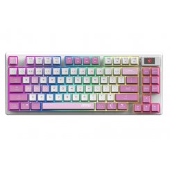 Клавиатура MSI FORGE GK600 TKL Mechanical Linear Switches Wireless Violet