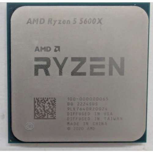 Процесор AMD Ryzen 5 5600X 3.7(4.6)GHz 32MB sAM4 Tray (100-000000065) (Відновлено продавцем, 806689) купити в Україні: Київ, Львів, Хмельницький, Тернопіль | Перевірка сумісності, низька ціна, відгуки, характеристики від TELEMART фото