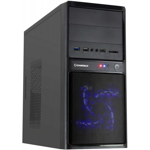 Корпус GAMEMAX MT-306-NP-U3-CR без БП Black купить в Украине: Киев, Днепр, Харьков, Одесса  | Проверка совместимости, низкая цена, отзывы, характеристики от TELEMART фото