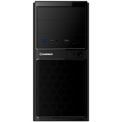 Корпус GAMEMAX MT-306-NP-U3-CR без БП Black купить в Украине: Киев, Днепр, Харьков, Одесса  | Проверка совместимости, низкая цена, отзывы, характеристики от TELEMART фото