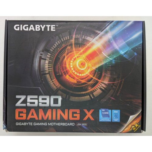 Материнська плата Gigabyte Z590 GAMING X (s1200, Intel Z590) (Відновлено продавцем, 806711) купити в Україні: Київ, Львів, Хмельницький, Тернопіль | Перевірка сумісності, низька ціна, відгуки, характеристики від TELEMART фото