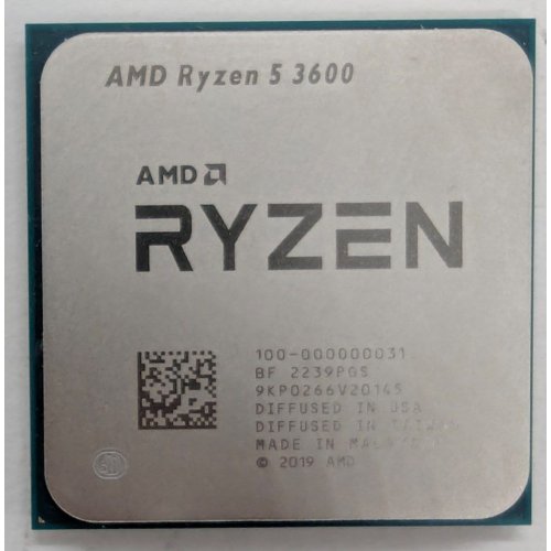 Процессор AMD Ryzen 5 3600 3.6(4.2)GHz 32MB sAM4 Tray (100-000000031) (Восстановлено продавцом, 806897) купить в Украине: Киев, Днепр, Харьков, Одесса  | Проверка совместимости, низкая цена, отзывы, характеристики от TELEMART фото
