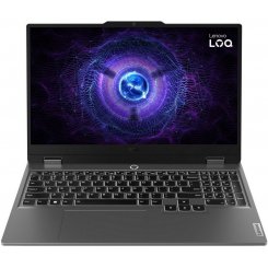 Ноутбук Lenovo LOQ 15IRX9 (83DV016WRA) Luna Grey / 15.6″ (1920x1080, IPS) / Intel Core i5-13450HX (3.4–4.6 ГГц), 10 ядра / NVIDIA GeForce RTX 3050 / 24 ГБ (DDR5) / 512 ГБ (SSD) / Без ОС