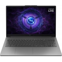 Ноутбук Lenovo LOQ 15IAX9E (83LK00CDRA) Luna Grey / 15.6″ (1920x1080, IPS) / Intel Core i5-12450HX (3.1–4.4 ГГц), 8 ядер / NVIDIA GeForce RTX 4050 / 16 ГБ (DDR5) / 512 ГБ (SSD) / Без ОС