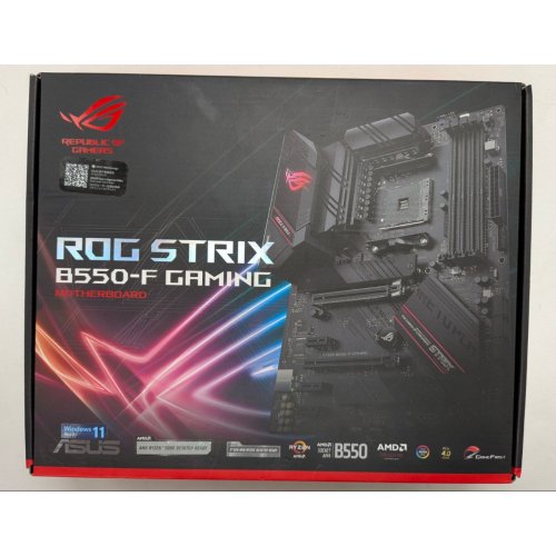 Материнська плата Asus ROG STRIX B550-F GAMING (sAM4, AMD B550) (Відновлено продавцем, 806925) купити в Україні: Київ, Львів, Хмельницький, Тернопіль | Перевірка сумісності, низька ціна, відгуки, характеристики від TELEMART фото