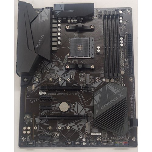 Материнська плата Gigabyte B550 GAMING X V2 (sAM4, AMD B550) (Відновлено продавцем, 806932) купити в Україні: Київ, Львів, Хмельницький, Тернопіль | Перевірка сумісності, низька ціна, відгуки, характеристики від TELEMART фото