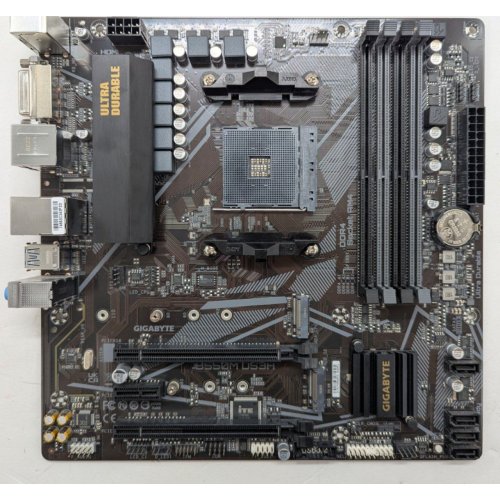Материнская плата Gigabyte B550M DS3H (sAM4, AMD B550) (Восстановлено продавцом, 806940) купить в Украине: Киев, Днепр, Харьков, Одесса  | Проверка совместимости, низкая цена, отзывы, характеристики от TELEMART фото