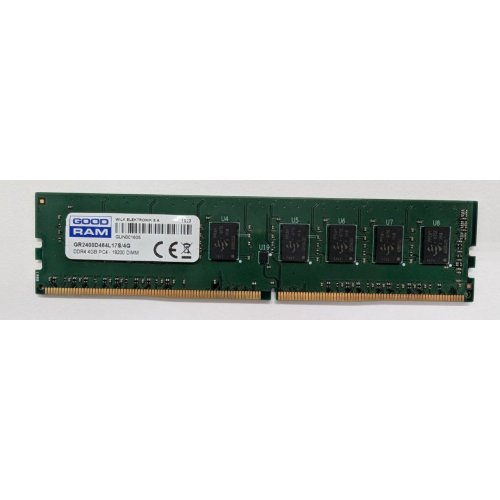 Озп GoodRAM DDR4 4GB 2400Mhz (GR2400D464L17S/4G) (Відновлено продавцем, 806968) купити в Україні: Київ, Львів, Хмельницький, Тернопіль | Перевірка сумісності, низька ціна, відгуки, характеристики від TELEMART фото