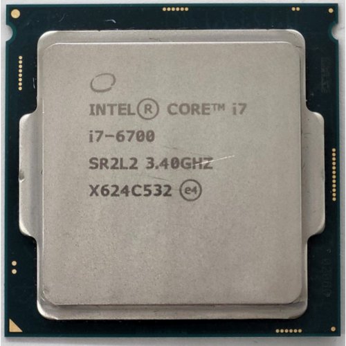 Процессор Intel Core i7-6700 3.4(4.0)GHz 8MB s1151 Tray (CM8066201920103) (Восстановлено продавцом, 806996) купить в Украине: Киев, Днепр, Харьков, Одесса  | Проверка совместимости, низкая цена, отзывы, характеристики от TELEMART фото