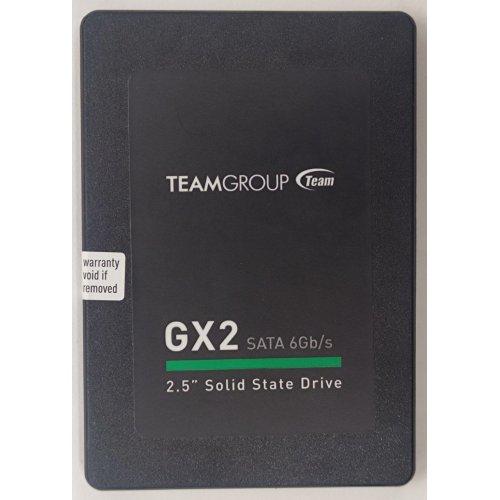 Ssd-диск Team GX2 1TB 2.5" (T253X2001T0C101) (Відновлено продавцем, 806998) купити в Україні: Київ, Львів, Хмельницький, Тернопіль | Перевірка сумісності, низька ціна, відгуки, характеристики від TELEMART фото