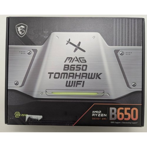 Материнская плата MSI MAG B650 TOMAHAWK WIFI (sAM5, AMD B650) (Восстановлено продавцом, 807024) купить в Украине: Киев, Днепр, Харьков, Одесса  | Проверка совместимости, низкая цена, отзывы, характеристики от TELEMART фото