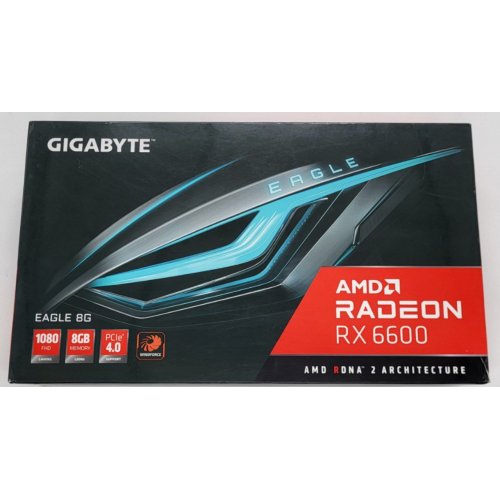 Видеокарта Gigabyte Radeon RX 6600 EAGLE 8192MB (GV-R66EAGLE-8GD) (Восстановлено продавцом, 807061) купить в Украине: Киев, Днепр, Харьков, Одесса  | Проверка совместимости, низкая цена, отзывы, характеристики от TELEMART фото