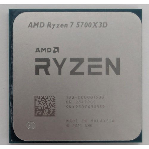 Процесор AMD Ryzen 7 5700X3D 3.0(4.1)GHz 96MB sAM4 Tray (100-000001503) (Відновлено продавцем, 807072) купити в Україні: Київ, Львів, Хмельницький, Тернопіль | Перевірка сумісності, низька ціна, відгуки, характеристики від TELEMART фото