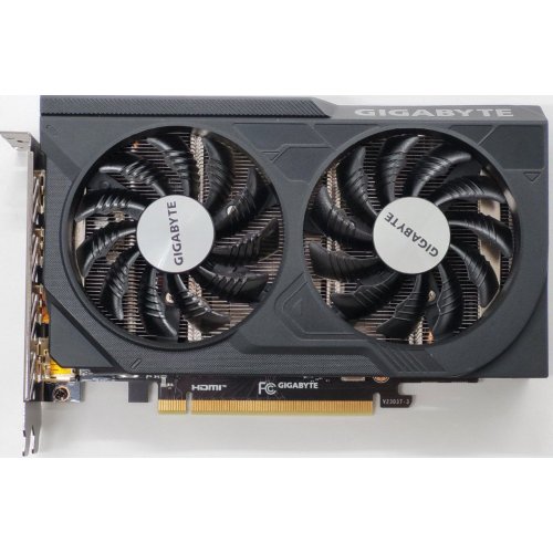 Видеокарта Gigabyte GeForce RTX 4060 Windforce OC 8192MB (GV-N4060WF2OC-8GD) (Восстановлено продавцом, 807078) купить в Украине: Киев, Днепр, Харьков, Одесса  | Проверка совместимости, низкая цена, отзывы, характеристики от TELEMART фото
