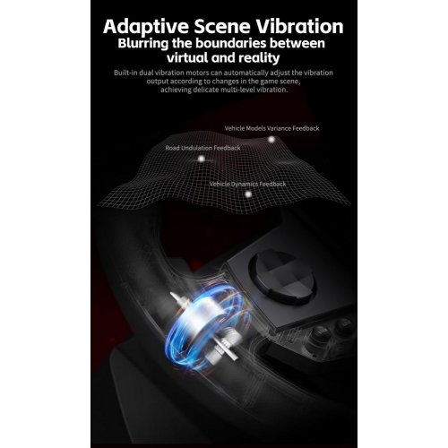 Кермо з педалями та коробкою передач PXN V9 Gen 2 (6948052903273) Black купити в Україні: Київ, Львів, Хмельницький, Тернопіль | Низька ціна, відгуки, характеристики від TELEMART фото