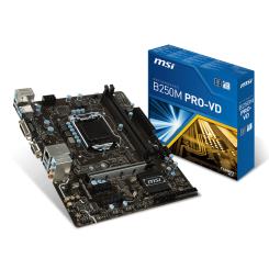 Материнская плата MSI B250M PRO-VD (s1151, Intel B250) (Восстановлено продавцом, 807090)