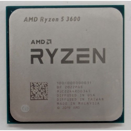 Процессор AMD Ryzen 5 3600 3.6(4.2)GHz 32MB sAM4 Tray (100-100000031) (Восстановлено продавцом, 807107) купить в Украине: Киев, Днепр, Харьков, Одесса  | Проверка совместимости, низкая цена, отзывы, характеристики от TELEMART фото