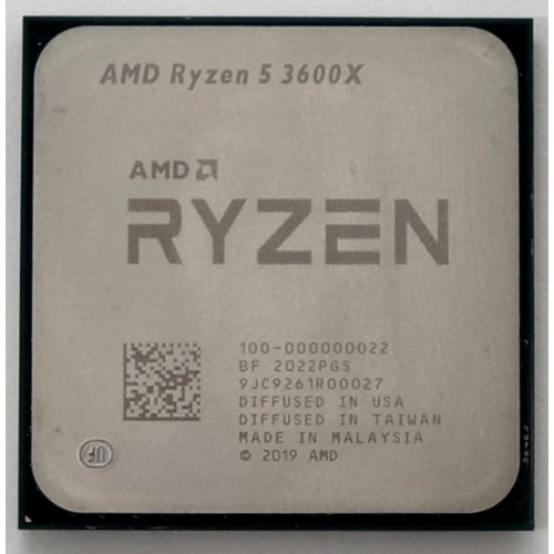 Процессор AMD Ryzen 5 3600X 3.8(4.4)GHz 32MB sAM4 Tray (100-000000022) (Восстановлено продавцом, 807122) купить в Украине: Киев, Днепр, Харьков, Одесса  | Проверка совместимости, низкая цена, отзывы, характеристики от TELEMART фото