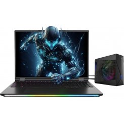 Ноутбук Dream Machines RX5080-16 (RX5080-16UA26) Black / 16″ (2560x1600, MiniLED) / Intel Core Ultra 9 275HX (2.7-5.4 ГГц), 24 ядра / NVIDIA GeForce RTX 5080 / 32 ГБ (DDR5) / 1024 ГБ (SSD) / Без ОС