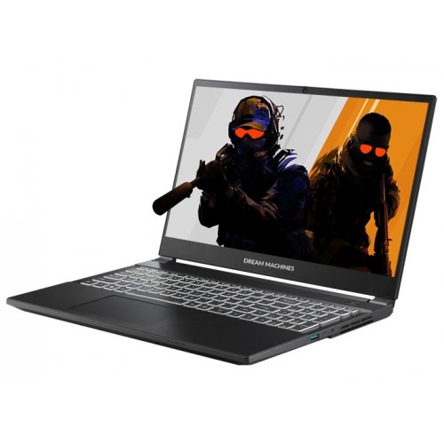 Ноутбук Dream Machines RT5050-15 (RT5050-15UA21) Black купити в Україні: Київ, Львів, Хмельницький, Тернопіль | Низька ціна, відгуки, характеристики від TELEMART фото