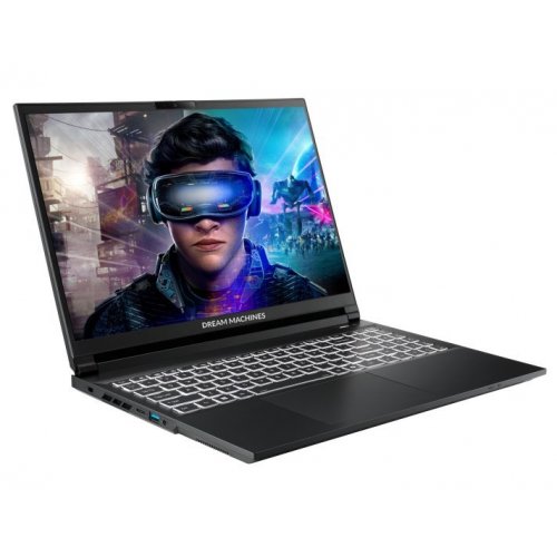 Ноутбук Dream Machines RT5070-15 (RT5070-15UA22) Black купить в Украине: Киев, Днепр, Харьков, Одесса  | Низкая цена, отзывы, характеристики от TELEMART фото