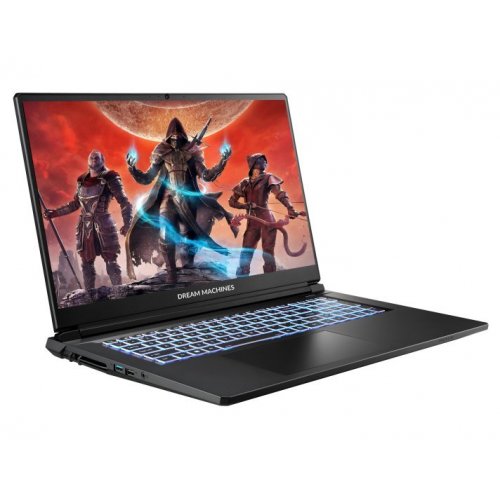 Ноутбук Dream Machines RT5060-17 (RT5060-17UA24) Black купить в Украине: Киев, Днепр, Харьков, Одесса  | Низкая цена, отзывы, характеристики от TELEMART фото