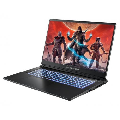 Ноутбук Dream Machines RT5060-17 (RT5060-17UA24) Black купить в Украине: Киев, Днепр, Харьков, Одесса  | Низкая цена, отзывы, характеристики от TELEMART фото