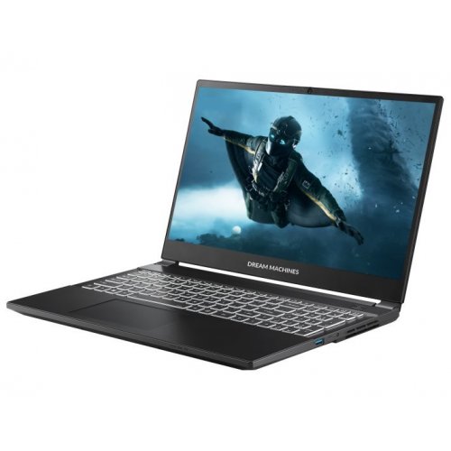 Ноутбук Dream Machines RG5050-15 (RG5050-15UA27) Black купить в Украине: Киев, Днепр, Харьков, Одесса  | Низкая цена, отзывы, характеристики от TELEMART фото