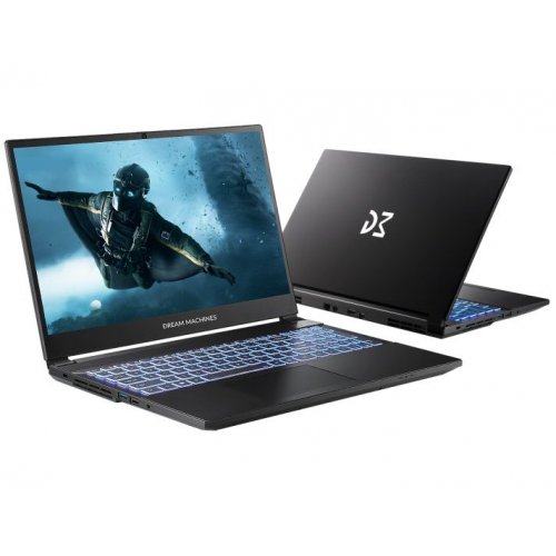 Ноутбук Dream Machines RG5050-15 (RG5050-15UA27) Black купить в Украине: Киев, Днепр, Харьков, Одесса  | Низкая цена, отзывы, характеристики от TELEMART фото