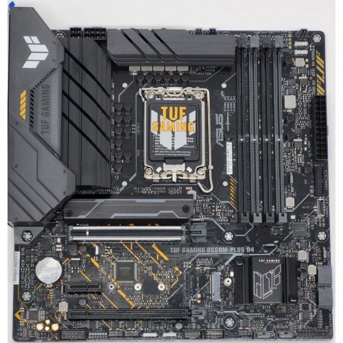Материнська плата Asus TUF GAMING B660M-PLUS D4 (s1700, Intel B660) (Відновлено продавцем, 807147) купити в Україні: Київ, Львів, Хмельницький, Тернопіль | Перевірка сумісності, низька ціна, відгуки, характеристики від TELEMART фото