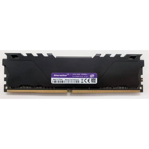 Озу Atermiter DDR4 16GB 3200Mhz (Восстановлено продавцом, 807148) купить в Украине: Киев, Днепр, Харьков, Одесса  | Проверка совместимости, низкая цена, отзывы, характеристики от TELEMART фото