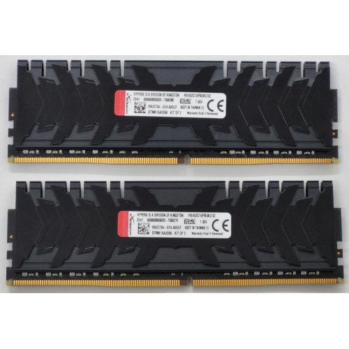 Озп HyperX DDR4 32GB (2x16GB) 3200Mhz Predator (HX432C16PB3K2/32) (Відновлено продавцем, 807165) купити в Україні: Київ, Львів, Хмельницький, Тернопіль | Перевірка сумісності, низька ціна, відгуки, характеристики від TELEMART фото