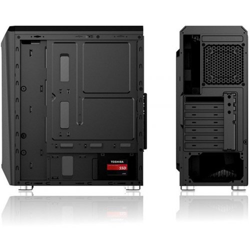 Корпус 1stPlayer Rainbow-R3 Color LED без БЖ Black (Відновлено продавцем, 807169) купити в Україні: Київ, Львів, Хмельницький, Тернопіль | Перевірка сумісності, низька ціна, відгуки, характеристики від TELEMART фото