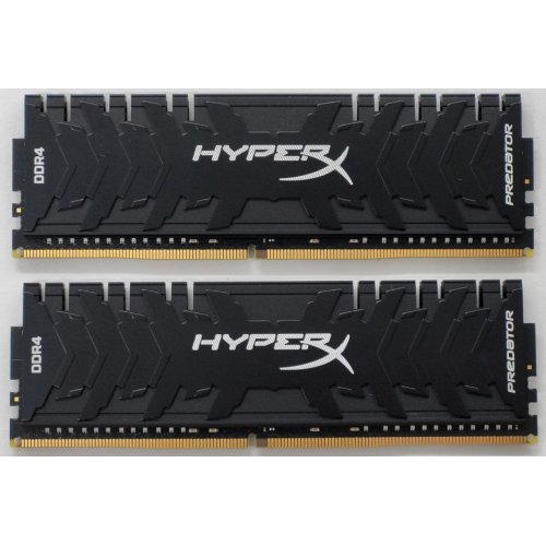 Озу HyperX DDR4 32GB (2x16GB) 3200Mhz Predator (HX432C16PB3K2/32) (Восстановлено продавцом, 807193) купить в Украине: Киев, Днепр, Харьков, Одесса  | Проверка совместимости, низкая цена, отзывы, характеристики от TELEMART фото
