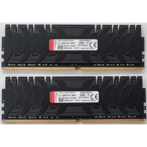 Озу HyperX DDR4 32GB (2x16GB) 3200Mhz Predator (HX432C16PB3K2/32) (Восстановлено продавцом, 807193) купить в Украине: Киев, Днепр, Харьков, Одесса  | Проверка совместимости, низкая цена, отзывы, характеристики от TELEMART фото