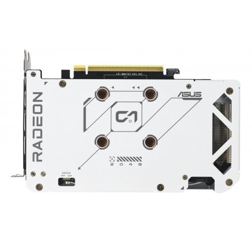 Видеокарта Asus Radeon RX 9060 XT Dual White 16384MB (DUAL-RX9060XT-16G-WHITE) купить в Украине: Киев, Днепр, Харьков, Одесса  | Проверка совместимости, низкая цена, отзывы, характеристики от TELEMART фото