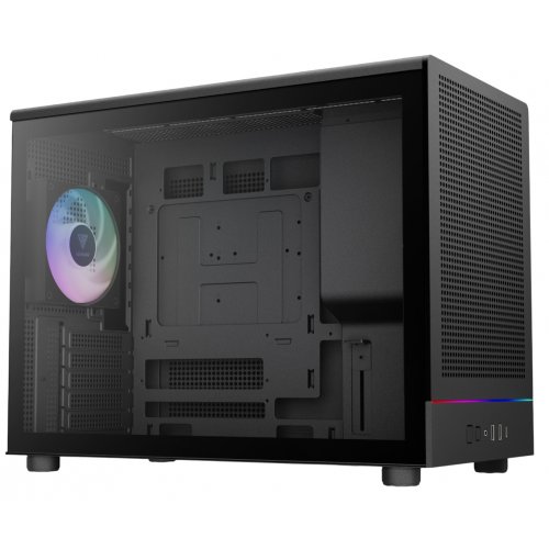 Корпус Gamdias ATHENA M4M Tempered Glass без БП (4711514503777) Black купить в Украине: Киев, Днепр, Харьков, Одесса  | Проверка совместимости, низкая цена, отзывы, характеристики от TELEMART фото