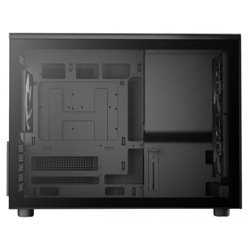 Корпус Gamdias ATHENA M4M Tempered Glass без БП (4711514503777) Black купить в Украине: Киев, Днепр, Харьков, Одесса  | Проверка совместимости, низкая цена, отзывы, характеристики от TELEMART фото