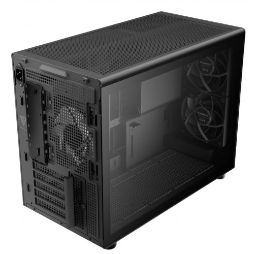 Корпус Gamdias ATHENA M4M Tempered Glass без БП (4711514503777) Black купить в Украине: Киев, Днепр, Харьков, Одесса  | Проверка совместимости, низкая цена, отзывы, характеристики от TELEMART фото