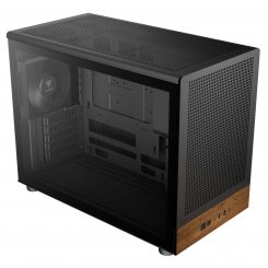 Корпус Gamdias ATHENA M4M Tempered Glass без БП (4711514503784) Black/Wood