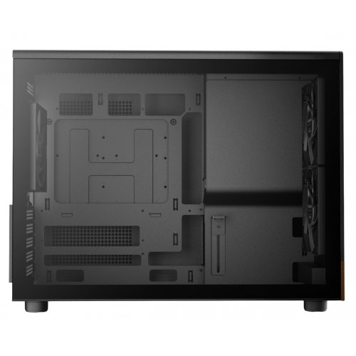 Корпус Gamdias ATHENA M4M Tempered Glass без БЖ (4711514503784) Black/Wood купити в Україні: Київ, Львів, Хмельницький, Тернопіль | Перевірка сумісності, низька ціна, відгуки, характеристики від TELEMART фото