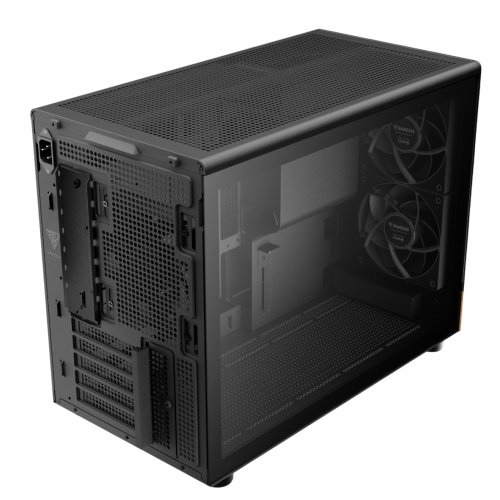 Корпус Gamdias ATHENA M4M Tempered Glass без БЖ (4711514503784) Black/Wood купити в Україні: Київ, Львів, Хмельницький, Тернопіль | Перевірка сумісності, низька ціна, відгуки, характеристики від TELEMART фото