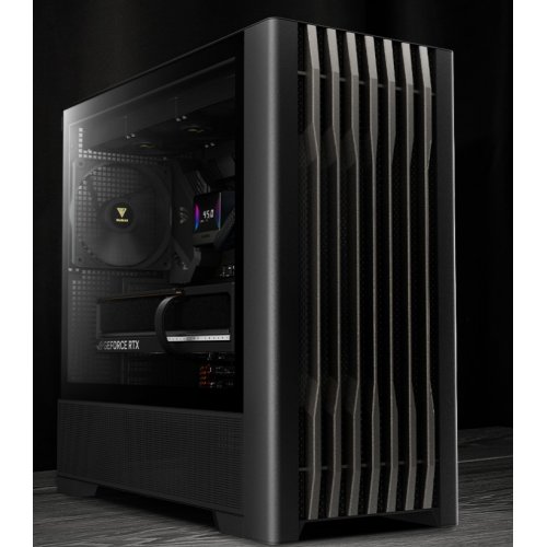 Корпус Gamdias ATHENA P3 Tempered Glass без БП (4711514501148) Black купить в Украине: Киев, Днепр, Харьков, Одесса  | Проверка совместимости, низкая цена, отзывы, характеристики от TELEMART фото