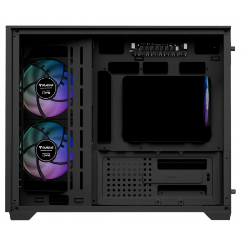 Корпус Gamdias ATLAS M3M Tempered Glass без БП (4711514503807) Black купить в Украине: Киев, Днепр, Харьков, Одесса  | Проверка совместимости, низкая цена, отзывы, характеристики от TELEMART фото