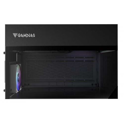 Корпус Gamdias ATLAS M3M Tempered Glass без БП (4711514503807) Black купить в Украине: Киев, Днепр, Харьков, Одесса  | Проверка совместимости, низкая цена, отзывы, характеристики от TELEMART фото