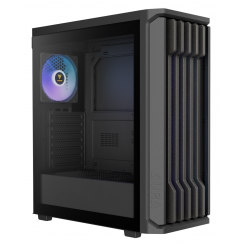 Корпус Gamdias AURA GC11 ARGB Tempered Glass без БП (4711514503760) Black