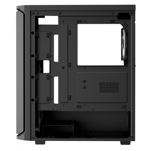 Корпус Gamdias AURA GC11 ARGB Tempered Glass без БП (4711514503760) Black купить в Украине: Киев, Днепр, Харьков, Одесса  | Проверка совместимости, низкая цена, отзывы, характеристики от TELEMART фото
